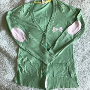 Tommy Girl women’s medium mint cardigan